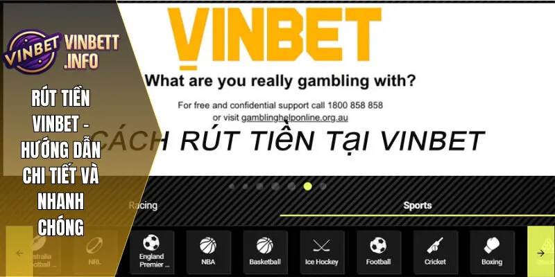 Rút Tiền Vinbet – Hướng Dẫn Chi Tiết Và Nhanh Chóng 3 1 rut tien vinbet